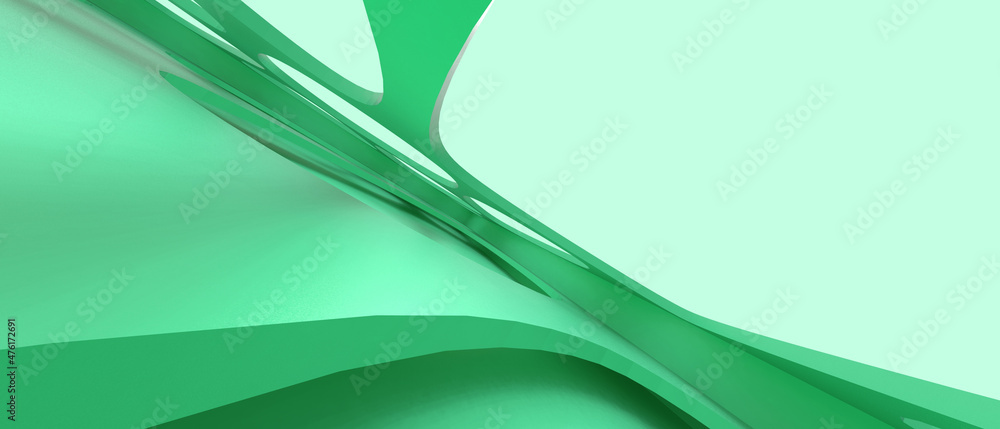 Poster creative idea. abstract curve background business concept and geometric shapes for futuristic archit