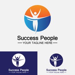  Success People Logo Vector  Design Template
