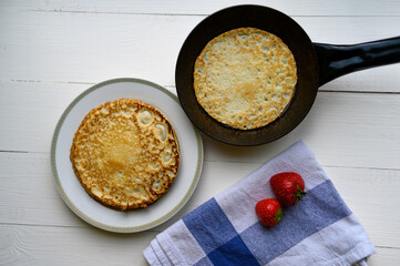homemade pancakes