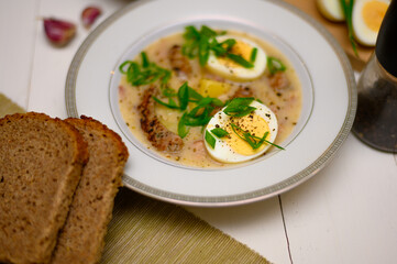 polish soup Żurek