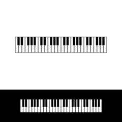 Fototapeta premium Piano vector ilustration
