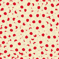 Little flowers seamless repeat pattern print background