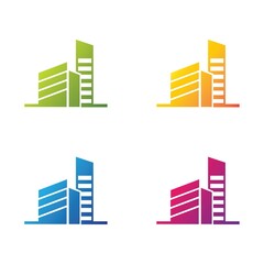 Obraz premium Real estate icon set