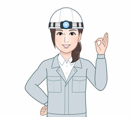 建設業の女性