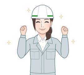 建設業の女性