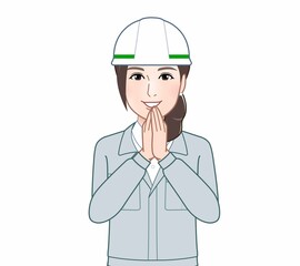 建設業の女性