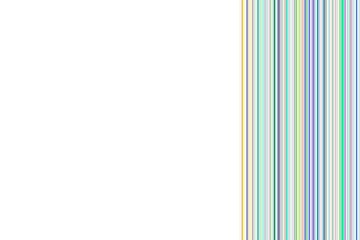 An Illustration of Geometric Vertical Lines, Showing a Variation of Width to the Colourful Straight Bands with White Space.