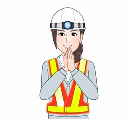 建設業の女性