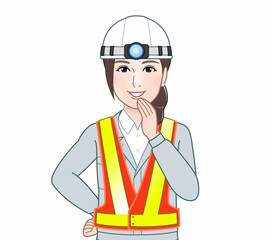 建設業の女性