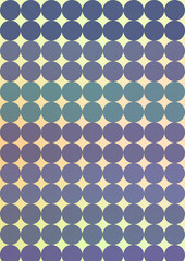 Blue circles on a light background