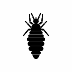 lice icon, lice vector sign symbol