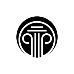 Pillar logo template