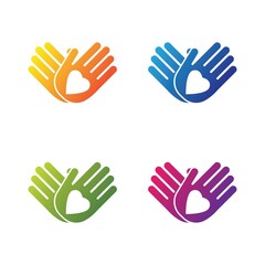 Hand icon set