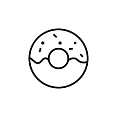 Fototapeta premium Donuts icon vector design templates