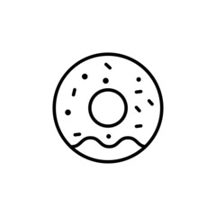 Donuts icon vector design templates