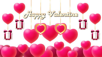 バレンタイン　カード　イラスト