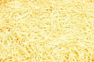 Background of uncooked noodles. Pasta, Italian food
