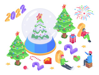 New Year Decorations 