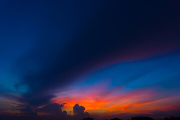 blue sky beautiful background