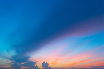 blue sky beautiful background