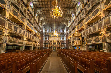 Jawor, Poland - finished in 1655 and a Unesco World Heritage Site, the Church of Peace in Jawor is a wooden masterpiece. Here in particular the interiors