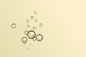 Golden bubbles