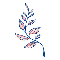 abstract floral design