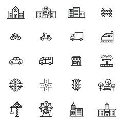 City icons