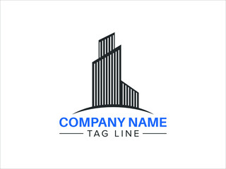 Logo template real estate, apartment, condo, house, rental, business. brand, branding, logotype