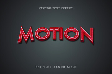 vector text effect