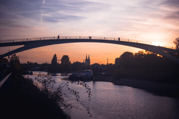 Bridge in cologne m&uuml;lheim