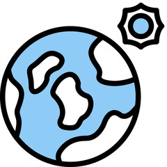 earth one color icon