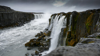 Chutes d'eau de Dettifoss én Islande