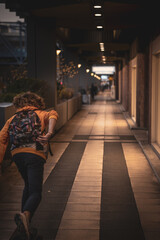 Fototapeta premium people in the city