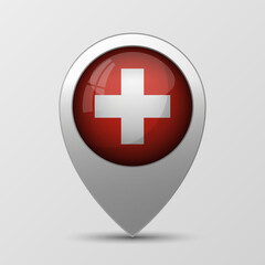 EPS10 Vector Patriotic background with Switzerland flag colors. An element of impact for the use you want to make of it.