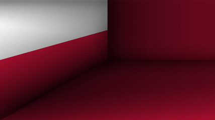 EPS10 Vector Patriotic background with Poland flag colors. An element of impact for the use you want to make of it.