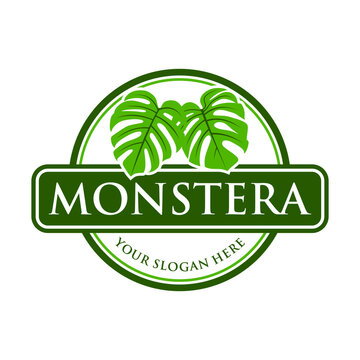 Monstera Logo Images  Browse 16,829 Stock Photos, Vectors, and Video |  Adobe Stock
