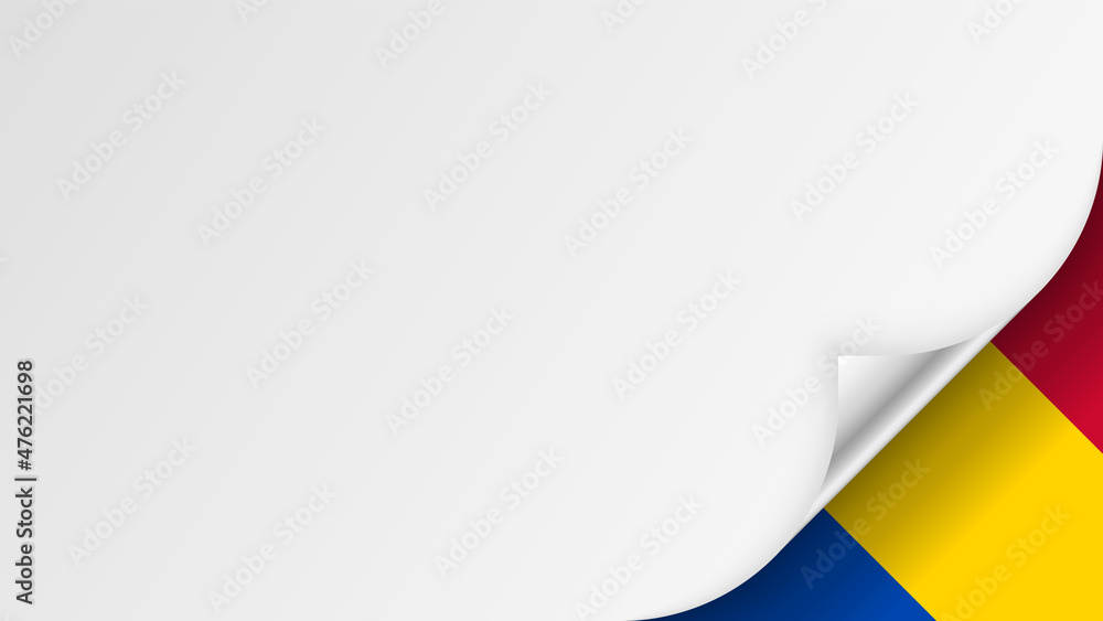 Poster eps10 vector patriotic background with moldova flag colors. an element of impact for the use you wan