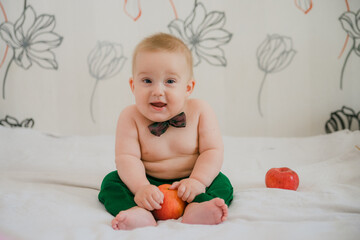 baby child playing with toys