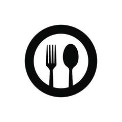 Spoon and Fork can be use for icon, sign, logo and etc