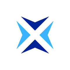 Obraz premium X Logo can be used for company, sign, icon, and others.