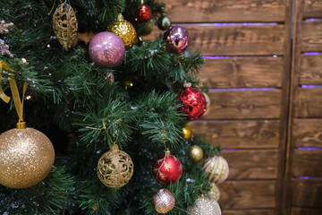 Christmas Decorated Spruce