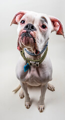 Obraz premium White Boxer Dog