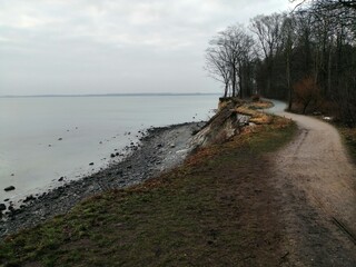 beach in the morning