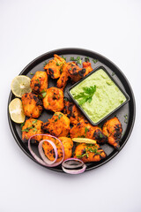 chicken tikka kebabs