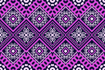 Geometric ethnic oriental traditional pattern.Figure tribal embroidery style.Design for wallpaper,clothing,wrapping,fabric,vector illustration.