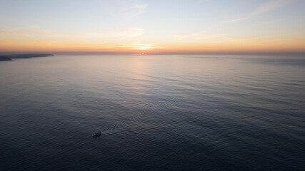 Obraz premium sunset over the sea