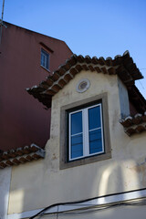 old house with windows