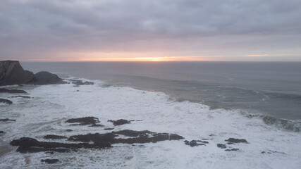 Obraz premium sunset on the beach