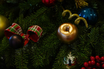 decoration. Christmas decoration. photo inside.